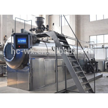 Belt vacuum powder continuous dryer for highly toxic materials